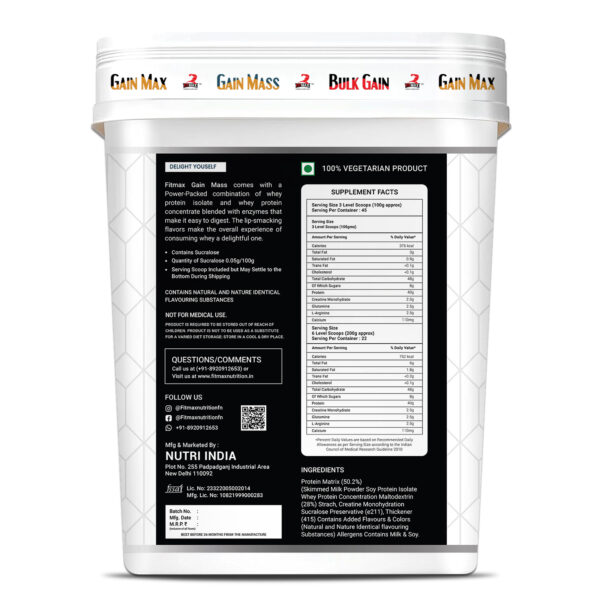 Gain Max 4.5Kg (Bucket) - Image 5